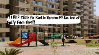 !! 1Bhk-2Bhk Row, Semi or Fully Furnished in palam vihar Sec-21-22-23 and Dwarka express Way!!