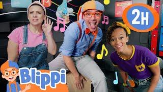 Blippi, Meekah, and Ms. Rachel's Fun Dayout | Animals for Kids | Animal Cartoons | Funny Cartoons