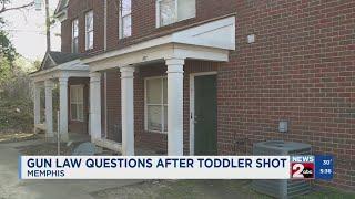 Gun law questions after toddler shot in Memphis