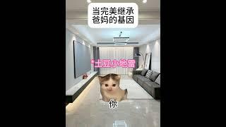 当完美继承继承爸妈的基因 #猫meme #猫meme小剧场 #基因 #爸妈 #搞笑  #猫meme #funny #迷恋  #cat #萌宠 #猫meme小剧场  #貓 #meme #cute