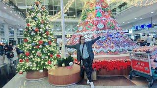 nag pasyal kami sa airport#christmas season#HK