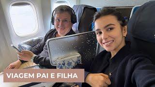 Viagem Pai e Filha pela Europa à Trabalho (Vlog Completo) + Surpresa do Namorado | Stephanie Garcia