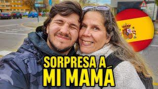 VISITÉ A MI MAMÁ DE SORPRESA en ESPAÑA  | ¿Cómo reaccionó?