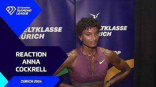 2024 Zurich: Interview With Anna Cockrell (women's 400m Hurdles) - Wanda Diamond League