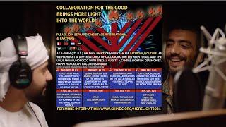 Night 1/8 - Collaboration for Good Brings More Light - DUDU TASSA - Hanukkah Series