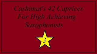 #3 - Forty Two Contemporary Saxophone Caprices by Cashimat