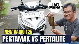 KONSUMSI BBM VARIO125 : PERTAMAX VS PERTALITE | #tmcblog