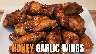 The BEST Honey Garlic Chicken Wings! | Recipe