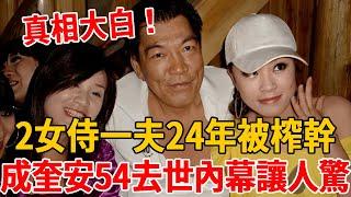 30歲爆紅一天賺50萬，享2女侍一夫被榨幹，大傻成奎安54歲去世內幕讓人唏噓#成奎安 #大傻 #茶娛飯後