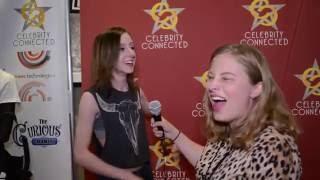 Allisyn Ashley Arm Interview at Celebrity Connected Gifting Suite Honoring the Emmy Awards