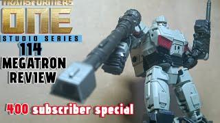 TRANSFORMERS ONE studio series 114 MEGATRON review (400 subscriber special) episode 5