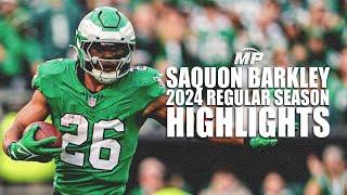 Saquon Barkley 2024 Regular Season Highlights [HD]