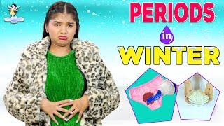 PERIODS vs WINTERS | Teenager Life Hacks | Anaysa