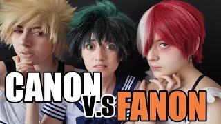 CANON VS FANON -  Todobakudeku Cosplay Crack