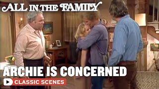 Archie Thinks Gloria Will Cheat On Mike With Their Artist Friend | All In The Family