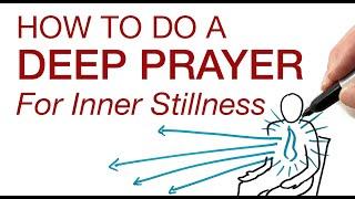 HOW TO DO A DEEP PRAYER / INNER STILLNESS explained by Hans Wilhelm