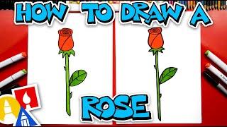 How To Draw A Rose