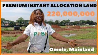 Premium Land For Sale In Omole|Mainland  Lagos|Instant Allocation|Ayhomes Luxury Villa