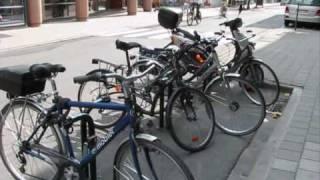 Cycling in Kortrijk (Courtrai; Belgium); an impression