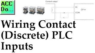 Wiring Discrete PLC Inputs