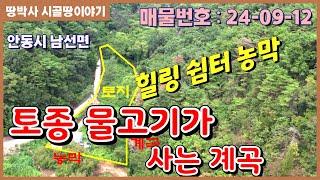 (24. 09. 12) 토임!!  데크 설치된 농막 포함 매매, 다용도로 활용 가능한 아담한 토지.