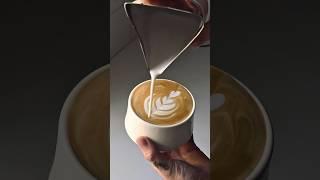 Morning latte by @shodycoffee ️️ #coffee #coffeeart #espresso #kruve #coffeeaddict #latteart #yum