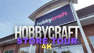 Hobbycraft Store Tour - Explore The Ultimate Hobby Haven Haul [4K]