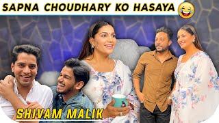 Sapna Choudhary ko Hasaaya | Shivam Malik | DSP Vlog