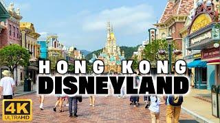 [4K] Magical Day at HONG KONG DISNEYLAND! Top  Rides and Attractions!