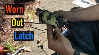 1997 - 2001 Toyota Camry Front Door Won't Open ~ Worn Lock Latch Assembly OEM Replacement Repair