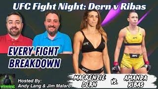 UFC Fight Night: Ribas vs Dern Breakdown  30-19 Best Bet Run | #1 Units Last 2 Years 