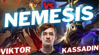 NEMESIS | VIKTOR VS KASSADIN | MID GAMEPLAY | Patch 14.24 / Season 14 | #LeagueofLegends