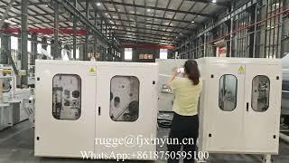 High speed glue lamination maxi roll machine production line