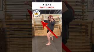 How To Do BRUTAL LIVER SHOT + RIGHT HOOK  #Shorts #Boxing #MMA
