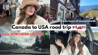 CANADA to USA road trip | explore beautiful Leavenworth Washington  Vancouver to Seattle