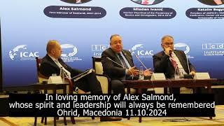 Alex Salmond, First Minister of Scotland (2007-2014) - Panel Discussion 1