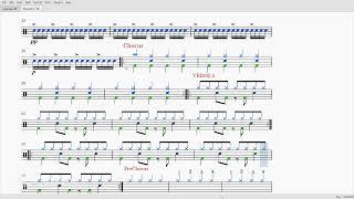 Fireworks- Katy Perry (Drum Score)