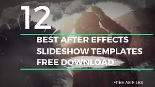 Free After Effects Slideshow Templates - After Effects Templates