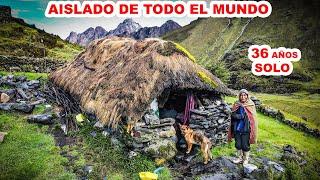 36 años VIVIENDO SOLO en un inhóspito rincón de los ANDES PERUANOS | Jordy Aventurero