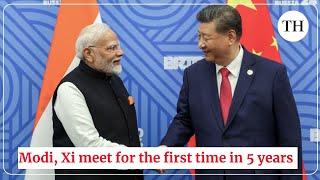 PM Modi meets Chinese President Xi Jinping | India says peace, stability on LAC is vital