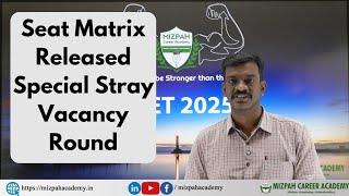 Seat Matrix Released for Special Stray Vacancy Round - TN Medical Selection Latest Updates