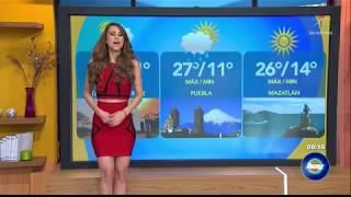 Yanet Garcia el clima HOY 20-Mar-2018 Full HD