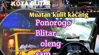 Full oleng truk muat kulit kacang || malam hari / hengki yayan22