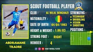 ABDRAMANE TRAORE  FORWARD  AL HILAL BENGHAZI  BEST OF 2023 HD