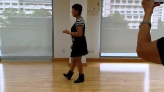 4 Little Heels by Jennifer Choo, steps walk through by Ng Jane line dance.