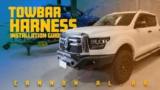 GWM CANNON ALPHA PLUG AND PLAY TOW BAR DIY HARNESS