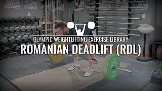 Romanian Deadlift (RDL) | Olympic Weightlifting Exercise Library