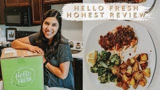 TRYING HELLO FRESH FOR THE FIRST TIME  ||  UNBOXING, PREP, AND COOK WITH ME  *NOT SPONSORED*