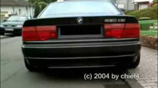 Extreme Sound!!! BMW 850CSI revving