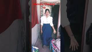 Manisha Chauhan up#short video khesari ka gana